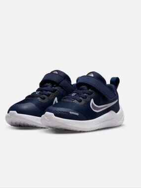 Nike Downshifter 12 Navy Blue Next Nature Baby Sneaker 7C